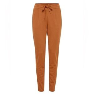 ICHI - Kate Jogger in Sugar Almond. Polyester, viscose, elastane. Medium
